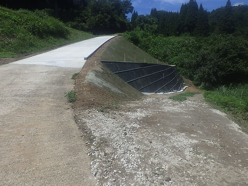 市道今山田小島線道路災害復旧工事